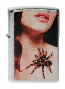 Zippo Spider and Sexy Woman